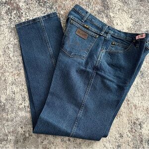 Wrangler Men's Straight Blue Jeans